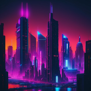 Cyberpunk Cityscape